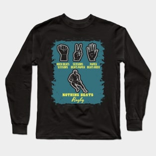 Rugby Player Coach Gift Long Sleeve T-Shirt